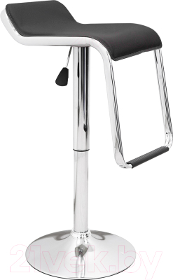 Стул барный Mio Tesoro Турин BS-014 (черный/хром) - фото