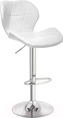 Стул барный Mio Tesoro Грация BS-035 (белый/хром) - фото