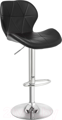 Стул барный Mio Tesoro Грация BS-035 (черный/хром) - фото