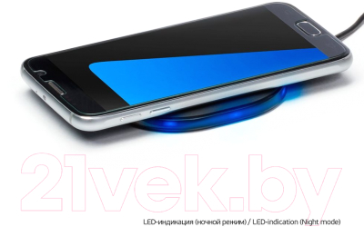 Зарядное устройство беспроводное Deppa Qi Fast Charger / 24000