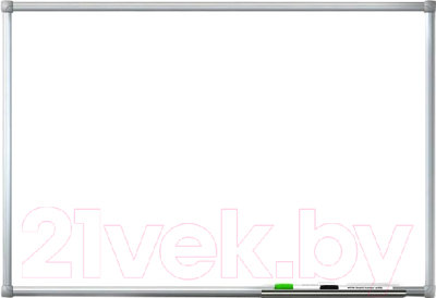 Магнитно-маркерная доска Yesли Standart YBW-S118 (100x180, белый) - фото