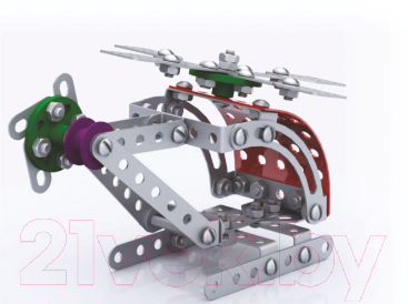 Конструктор Десятое королевство Вертолет / 02028