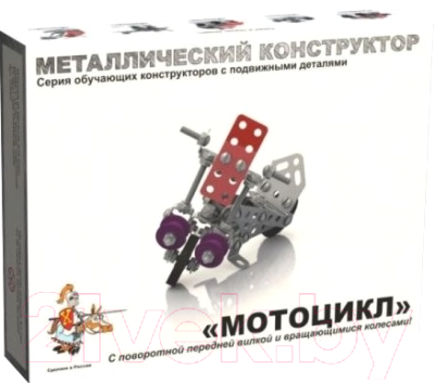 Конструктор Десятое королевство Мотоцикл / 02027 - фото