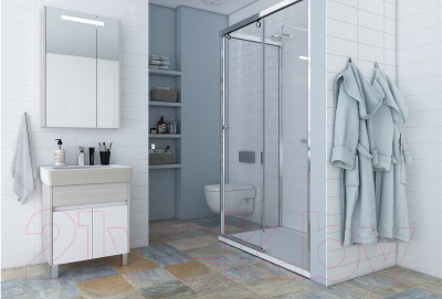 Шкаф с зеркалом для ванной Акватон Верди 60 (1A206902VDAV0)