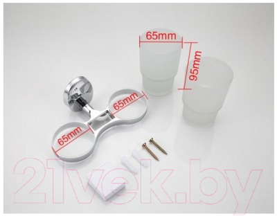 Набор стаканов для зубной щетки и пасты Ledeme L3308