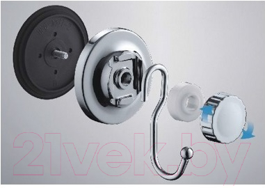 Крючок для ванной Ledeme L3716-4