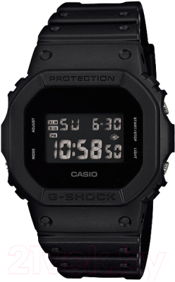 Часы наручные мужские Casio DW-5600BB-1ER - фото