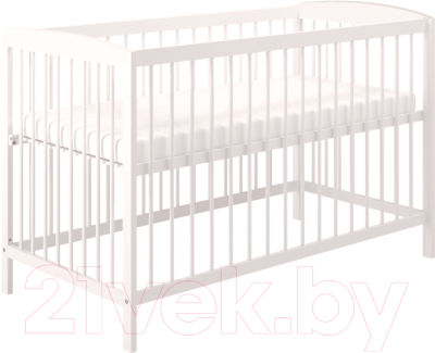 Детская кроватка Polini Kids Simple 101