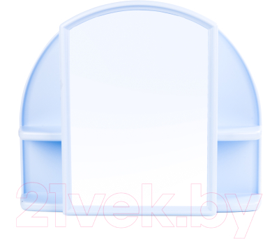 Шкаф с зеркалом для ванной Berossi Орион АС 11808000 (светло-голубой)