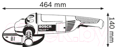 Профессиональная угловая шлифмашина Bosch GWS 24-230 JH Professional