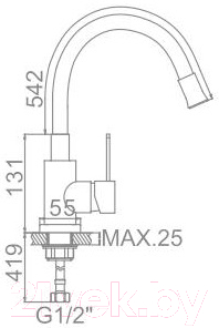Смеситель Ledeme L74004-3