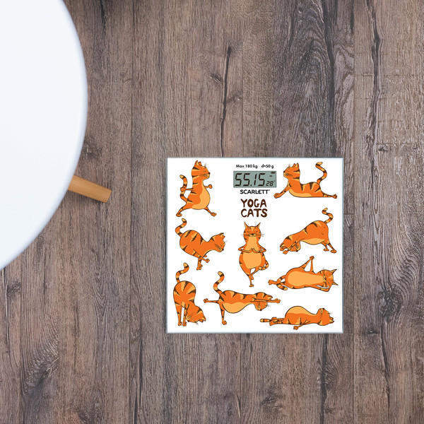 Напольные весы электронные Scarlett SC-BS33E077