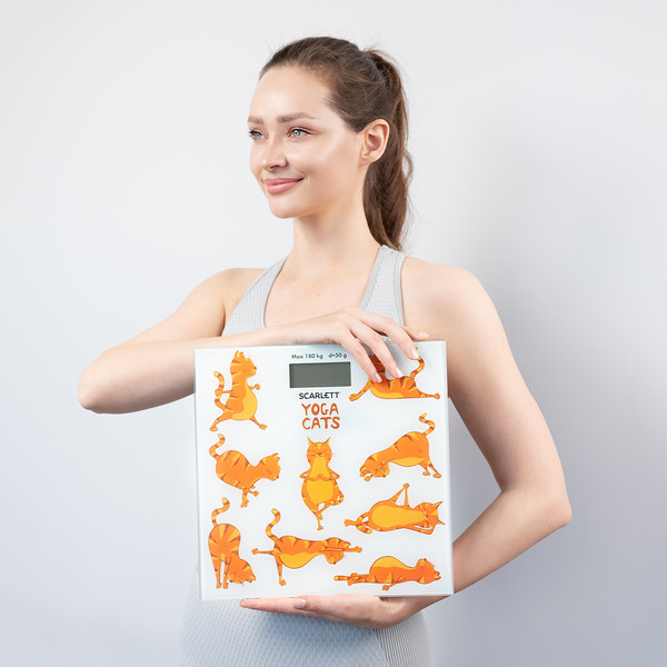 Напольные весы электронные Scarlett SC-BS33E077