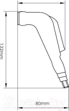 Лейка гигиенического душа Ledeme M31