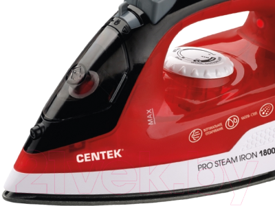 Утюг Centek CT-2347 (красный)