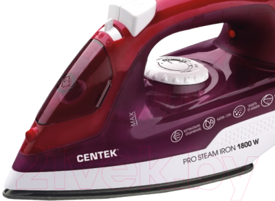 Утюг Centek CT-2347 (пурпурный)