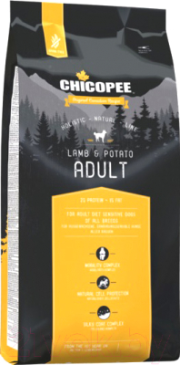 Сухой корм для собак Chicopee HNL Adult Lamb & Potato - фото
