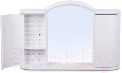 Шкаф с зеркалом для ванной Berossi Арго 7-20с АС 11901000 (снежно-белый)