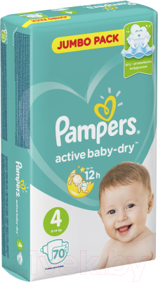 Подгузники детские Pampers Active Baby-Dry 4 Maxi