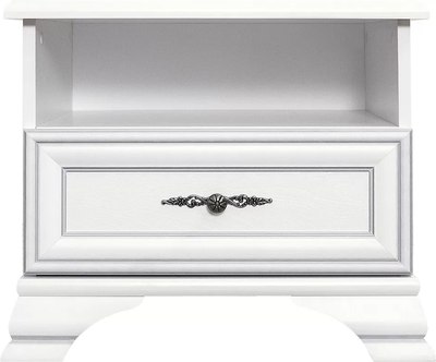 Прикроватная тумба Black Red White Kentaki S320-KOM1S - фото