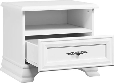 Прикроватная тумба Black Red White Kentaki S320-KOM1S