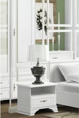 Прикроватная тумба Black Red White Kentaki S320-KOM1S