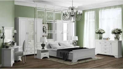 Прикроватная тумба Black Red White Kentaki S320-KOM1S