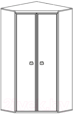 Шкаф Black Red White Индиана JSZFN 2d