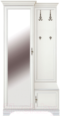 Секция в прихожую Black Red White Kentaki S320-PPK/110L - фото