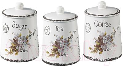 Набор емкостей для хранения Maestro Открытка-незабудка MR-20049-03CS - фото