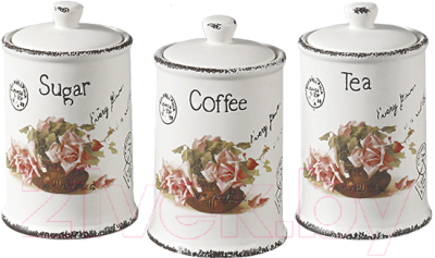 Набор емкостей для хранения Maestro Открытка-роза MR-20050-03CS - фото