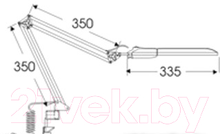 Настольная лампа Трансвит Дельта