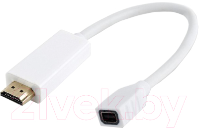 Адаптер Cablexpert A-mDPF-HDMIM-001-W - фото