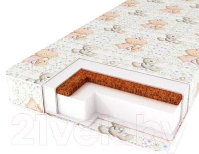 Матрас в кроватку Сонная сказка Садко (трикотаж) - фото