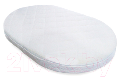 Матрас в кроватку Сонная сказка Садко овал 75x125 (трикотаж)