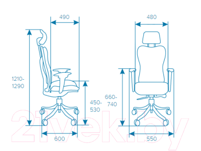 Кресло офисное Everprof EP-708