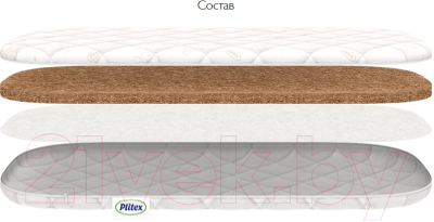 Матрас в кроватку Plitex Юниор Ю-780-08