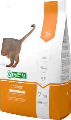 Сухой корм для кошек Nature's Protection Indoor / NPS24349 - фото