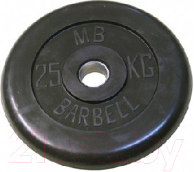 Диск для штанги MB Barbell d26мм 25кг - фото