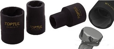 Набор головок слесарных Toptul GAAG0903