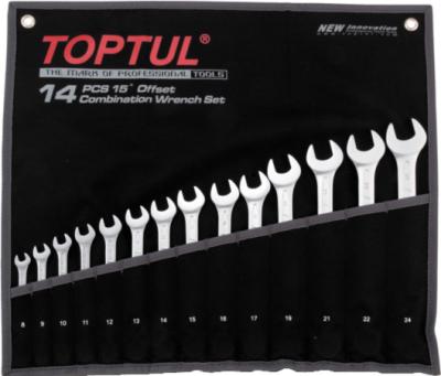 Набор ключей Toptul GPAB1402 - фото