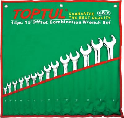 Набор ключей Toptul GAAA1404 - фото