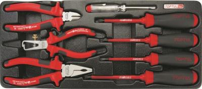 Универсальный набор инструментов Toptul GAAT0810 (8 предметов) - фото