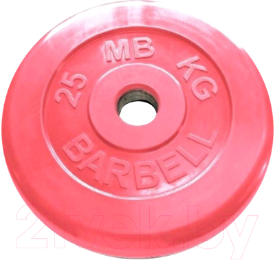 Диск для штанги MB Barbell Олимпийский d 51мм 25кг - фото