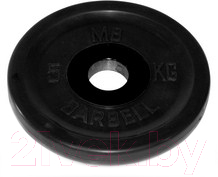 Диск для штанги MB Barbell Олимпийский d51мм 5кг (черный) - фото