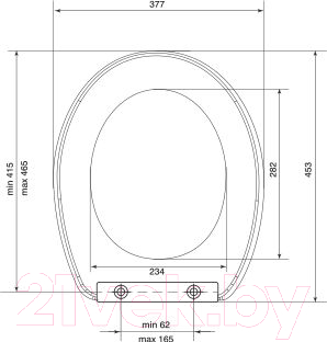 Сиденье для унитаза Bisk Smart 03924