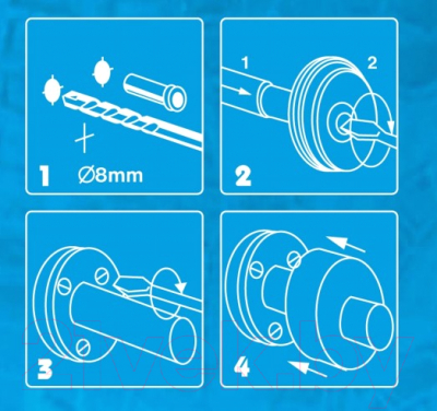Карниз для ванны Bisk 00257