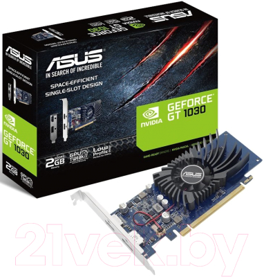 Видеокарта Asus GT1030 2GB GDDR5 Ret (GT1030-2G-BRK)