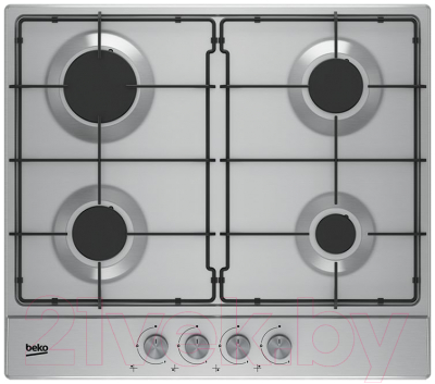Газовая варочная панель Beko HIAG64223SX - фото