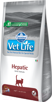 Сухой корм для кошек Farmina Vet Life Hepatic - фото